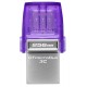 Kingston DataTraveler microDuo 3C 256 GB (DTDUO3CG3/256GB)