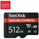SanDisk MicroSD Express 512GB (NVMe) SDSQXFN-512G-GN4NN