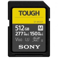 Sony SDXC Tough SF-M 512GB V60 U3 UHS-II SFM512T.SYM