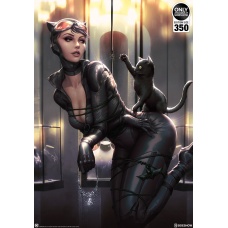 Catwoman - All Tied Up Unframed Art Print
