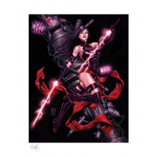 Psylocke Unframed Art Print by Mark Brooks