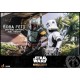 Boba Fett Repaint Armor and Throne 1:6 Scale Figure Set