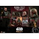 Boba Fett Repaint Armor and Throne 1:6 Scale Figure Set