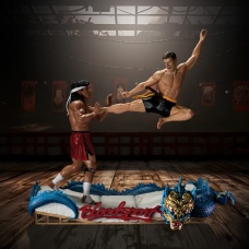 Bloodsport the last fight 1/10 diorama statue