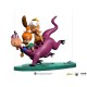 The Flintstones: Dino with Pebbles and Bamm-Bamm 1:10 Scale Statue
