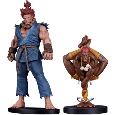 Street Fighter: Akuma & Dhalsim 1:10 Scale Statue Set