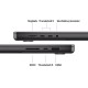 Apple MacBook Pro CTO 16" M4 Max 16× CPU 40× GPU, 64 GB, 4 TB - vesmírně černý CZ (Z1FW001NX)