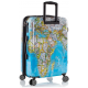 Heys Journey 3G M Cestovní kufr TSA 66 cm 86 l Blue Map Heys Journey 3G M Cestovní kufr TSA 66 cm 86 l Blue Map