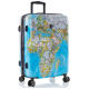 Heys Journey 3G M Cestovní kufr TSA 66 cm 86 l Blue Map Heys Journey 3G M Cestovní kufr TSA 66 cm 86 l Blue Map