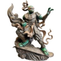 TMNT: Mikey Furinkazan Statue